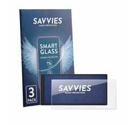 savvies Lámina Cristales para Garmin Drive 7.1" | 3 Unidades Transparente Protección Pantalla Made in Germany 9H Película Vidrio sin Burbujas Antiarañazos