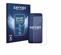 savvies Lámina Cristales para Samsung Galaxy A16 5G | 3 Unidades Transparente Protección Pantalla Made in Germany 9H Película Vidrio sin Burbujas Antiarañazos