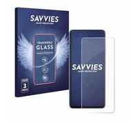 savvies Protector Cristal Templado para Samsung Galaxy A51 5G / A51 (3 Unidades) Protector Pantalla Vidrio, Protección 9H, Pelicula Anti-Huellas