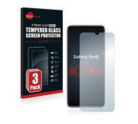 savvies Protector Cristal Templado para Xiaomi Mi A3 (3 Unidades) Protector Pantalla Vidrio, Protección 9H, Pelicula Anti-Huellas