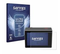 savvies Protector Pantalla para Akaso V50 Elite (6 Unidades) Película Ultra Transparente