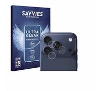 savvies Protector Pantalla para Apple iPhone 17 Pro (SÓLO Cámara) 18 Unidades - Película Ultra Transparente