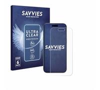 savvies Protector Pantalla para Apple iPhone Air 6 Unidades - Película Ultra Transparente