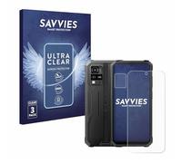 savvies Protector Pantalla para Blackview BV4800 SE (Frontal+Cámara) 6 Unidades - Película Ultra Transparente