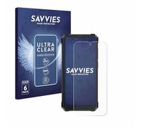savvies Protector Pantalla para Blackview BV6200 Plus (6 Unidades) Película Ultra Transparente