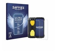savvies Protector Pantalla para Blackview BV7300 (Frontal+Cámara) (6 Unidades) Película Ultra Transparente