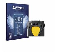 savvies Protector Pantalla para Blackview BV7300 (SÓLO Cámara) 6 Unidades - Película Ultra Transparente