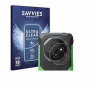 savvies Protector Pantalla para Blackview Fort 1 (SÓLO Cámara) 18 Unidades - Película Ultra Transparente