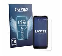 savvies Protector Pantalla para Blackview Rock 5 18 Unidades - Película Ultra Transparente