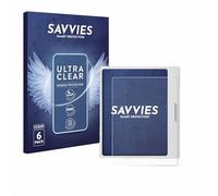 savvies Protector Pantalla para Boox Go Color 7 White Edition (6 Unidades) Película Ultra Transparente