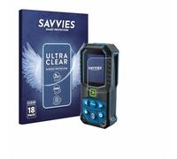 savvies Protector Pantalla para Bosch GLM 50-23 (18 Unidades) Película Ultra Transparente