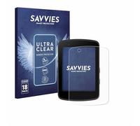 savvies Protector Pantalla para Bryton Rider 550 (18 Unidades) Película Ultra Transparente
