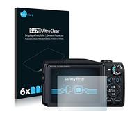 savvies Protector Pantalla para Canon PowerShot SX700 HS 6 Unidades - Película Ultra Transparente