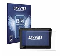 savvies Protector Pantalla para Carpuride W502 /W502H / W502BS / W502B Pro 5" (6 Unidades) Película Ultra Transparente