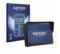 savvies Protector Pantalla para Carpuride W702 Pro / W702B Pro 7" (6 Unidades) Película Ultra Transparente