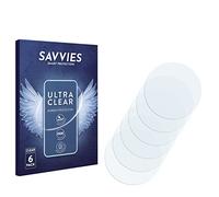 savvies Protector Pantalla para Casio Collection MQ-24 6 Unidades - Película Ultra Transparente
