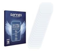 savvies Protector Pantalla para Casio G-Shock DW-5000R (18 Unidades) Película Ultra Transparente