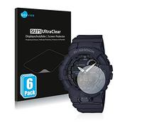 savvies Protector Pantalla para Casio G-Shock GBA800 | 6 Unidades Transparente Protección Pantalla Made in Germany Película Ultra Transparente
