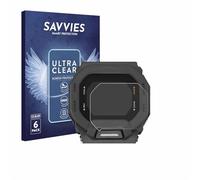 savvies Protector Pantalla para Casio G-Shock GBD-200 6 Unidades - Película Ultra Transparente