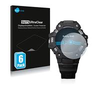 savvies Protector Pantalla para Casio G-Shock GBD-H1000 (6 Unidades) Película Ultra Transparente