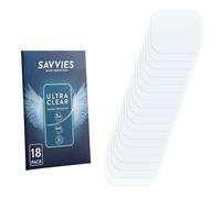 savvies Protector Pantalla para Casio G-Shock GW-M5610U-1CJF 18 Unidades - Película Ultra Transparente