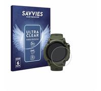 savvies Protector Pantalla para Coros NOMAD | 6 Unidades Transparente Protección Pantalla Made in Germany Película Ultra Transparente