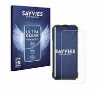 savvies Protector Pantalla para Cubot King Kong AX (18 Unidades) Película Ultra Transparente