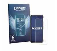 savvies Protector Pantalla para Cubot King Kong ES 3 6 Unidades - Película Ultra Transparente