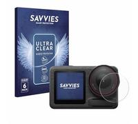 savvies Protector Pantalla para DJI Osmo Action 5 Pro (Lente) 6 Unidades - Película Ultra Transparente