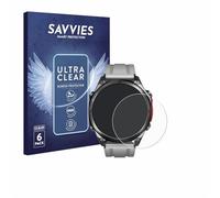 savvies Protector Pantalla para Doogee Anywise W1 Pro | 6 Unidades Transparente Protección Pantalla Made in Germany Película Ultra Transparente