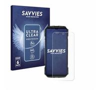 savvies Protector Pantalla para Doogee S118 Pro 6 Unidades - Película Ultra Transparente