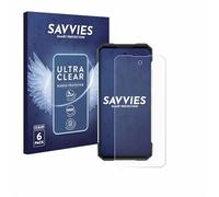 savvies Protector Pantalla para Doogee S200 | 6 Unidades Transparente Protección Pantalla Made in Germany Película Ultra Transparente