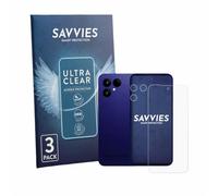 Savvies Protector Pantalla para Fairphone 6 Plus | (Frontal+Cámara) 6 Unidades Transparente Protección Pantalla Made in Germany Película Ultra Transparente