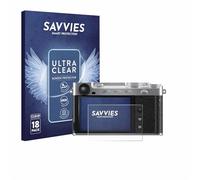 savvies Protector Pantalla para Fujifilm X-E5 (18 Unidades) Película Ultra Transparente