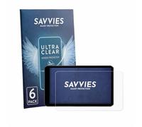 savvies Protector Pantalla para Garmin dezl LGV720 | 6 Unidades Transparente Protección Pantalla Made in Germany Película Ultra Transparente