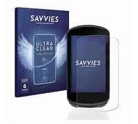 savvies Protector Pantalla para Garmin Edge 1030 Plus (6 Unidades) Película Ultra Transparente