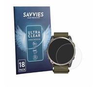 Savvies Protector Pantalla para Garmin Enduro 4 | 18 Unidades Transparente Protección Pantalla Made in Germany Película Ultra Transparente
