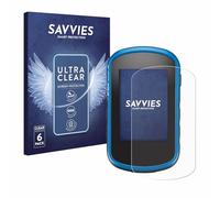 savvies Protector Pantalla para Garmin eTrex Touch 35 (6 Unidades) Película Ultra Transparente