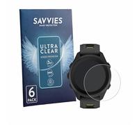 savvies Protector Pantalla para Garmin Forerunner 170 6 Unidades - Película Ultra Transparente
