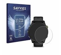 savvies Protector Pantalla para Garmin Forerunner 255/255 Music 6 Unidades - Película Ultra Transparente