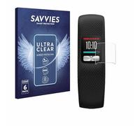 savvies Protector Pantalla para Garmin Vivofit 4 6 Unidades - Película Ultra Transparente