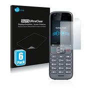 savvies Protector Pantalla para Gigaset S700H PRO | 6 Unidades Transparente Protección Pantalla Made in Germany Película Ultra Transparente