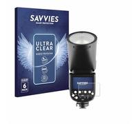 savvies Protector Pantalla para Godox V1 6 Unidades - Película Ultra Transparente