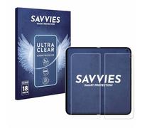 savvies Protector Pantalla para Google Pixel 10 Pro Fold (Pantalla interior) (18 Unidades) Película Ultra Transparente