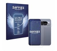 savvies Protector Pantalla para Google Pixel 10 Pro (Frontal+Cámara) (18 Unidades) Película Ultra Transparente