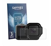 savvies Protector Pantalla para GoPro Mission 1 6 Unidades - Película Ultra Transparente