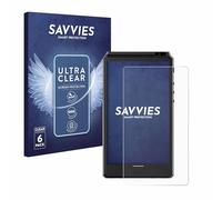 savvies Protector Pantalla para Hiby R6 III | 6 Unidades Transparente Protección Pantalla Made in Germany Película Ultra Transparente