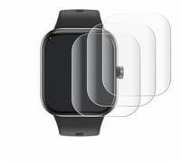 savvies Protector Pantalla para Honor Choice InFoWear Watch 2 Pro | 4 Unidades Transparente Protección Pantalla Made in Germany 3D Curvo Full Cover Pantalla Completa
