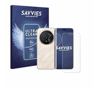 savvies Protector Pantalla para Honor Magic 8 Pro (Frontal+Cámara) 18 Unidades - Película Ultra Transparente