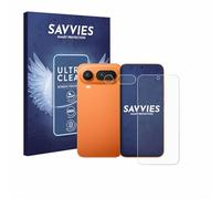 savvies Protector Pantalla para Honor Magic 8 Pro Lite (Frontal+Cámara) 18 Unidades - Película Ultra Transparente